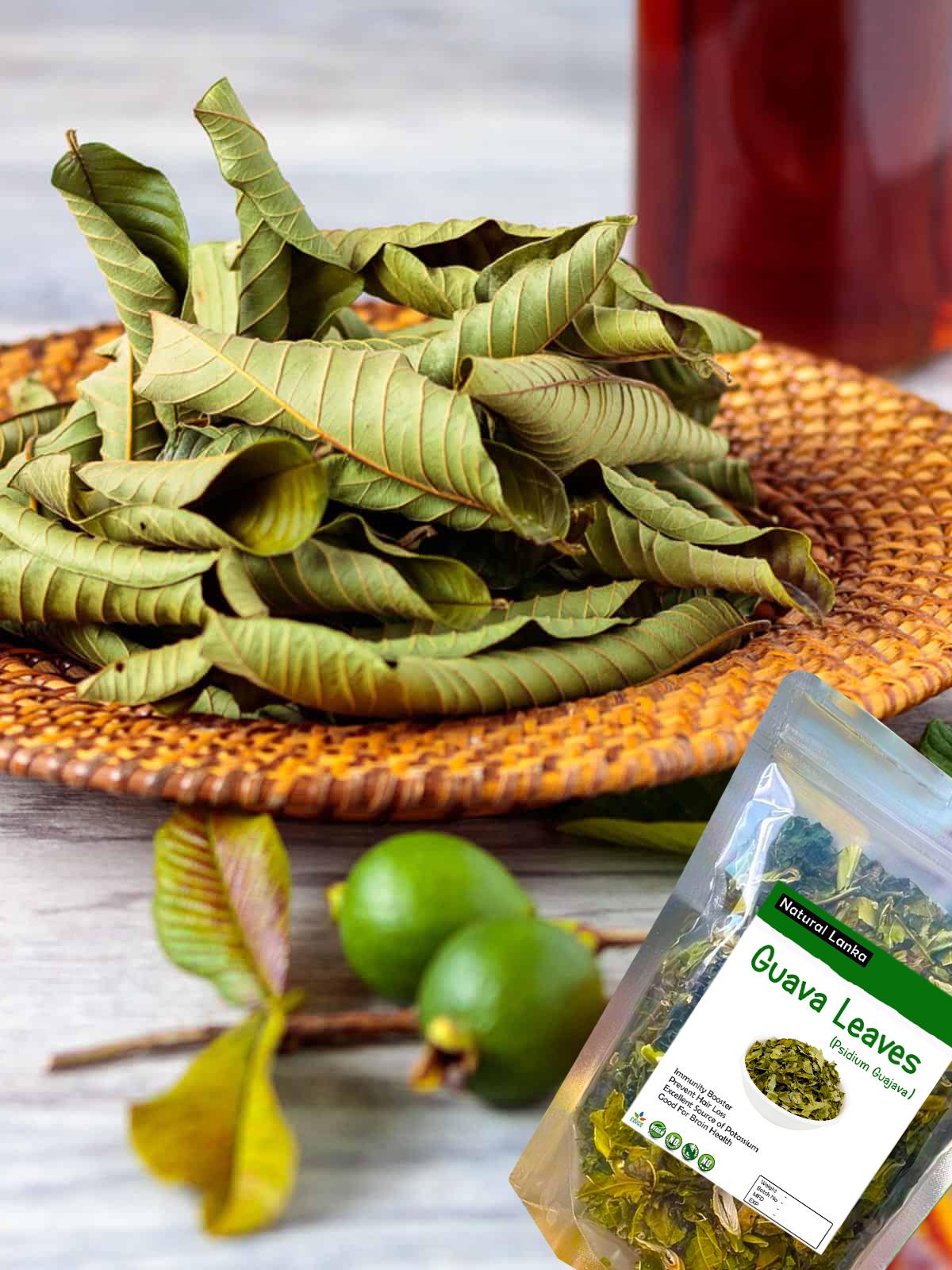 Organic Dried Guava Leaves, Natural Herbal Tea