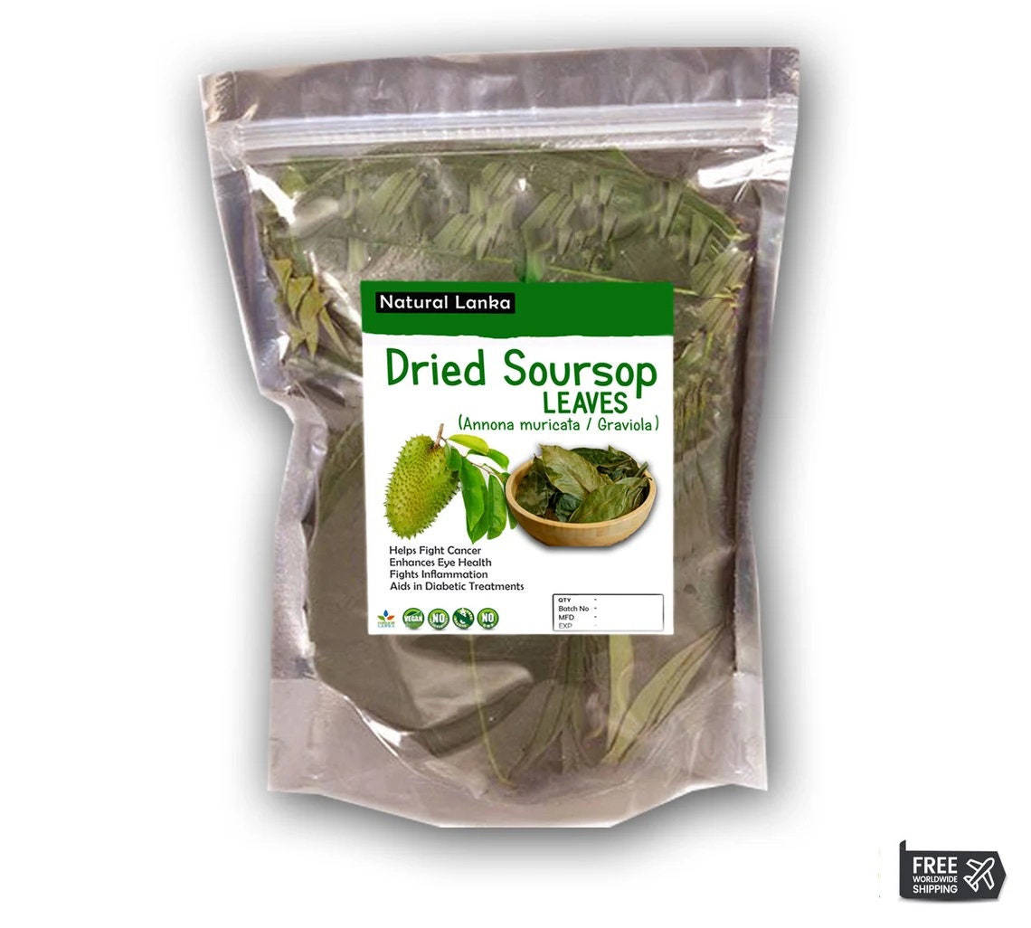 Crushed Soursop Leaves (Graviola)