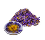 Pre-Ground Blue Lotus Flower