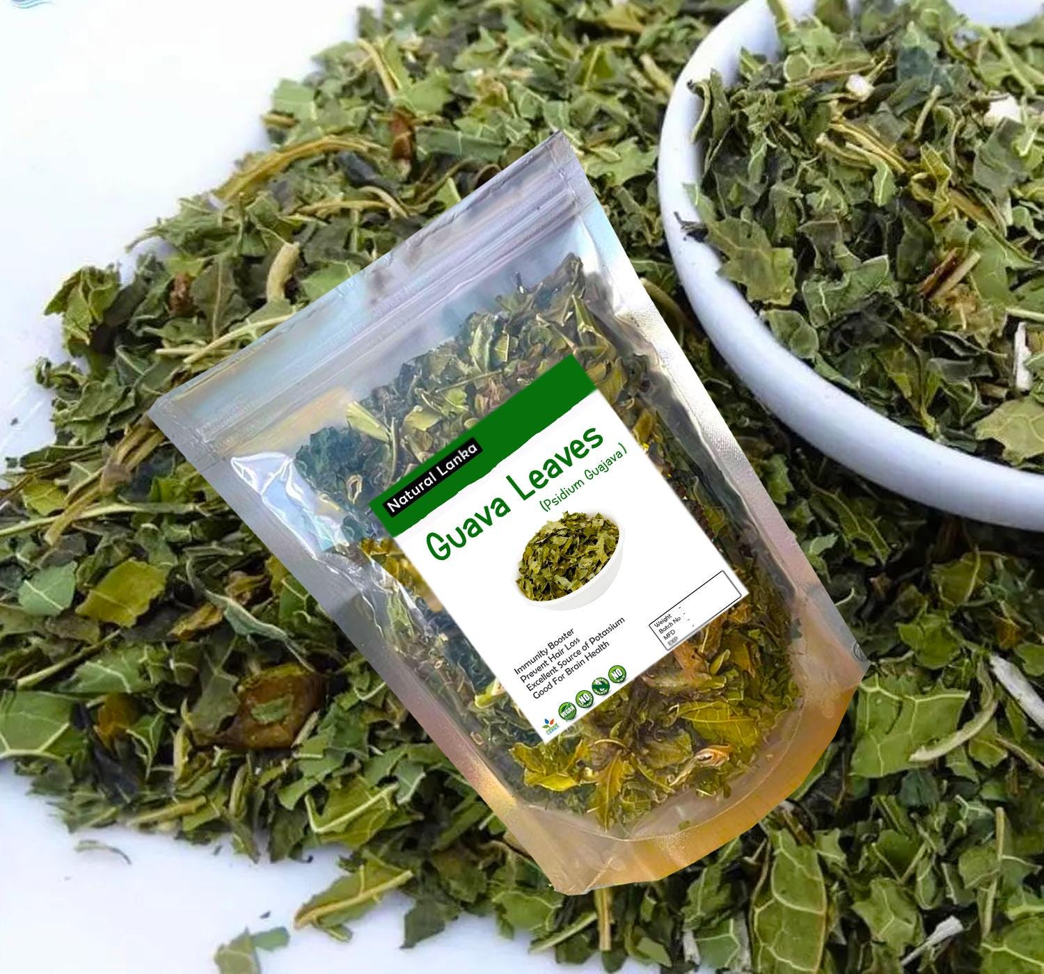 Organic Dried Guava Leaves, Natural Herbal Tea
