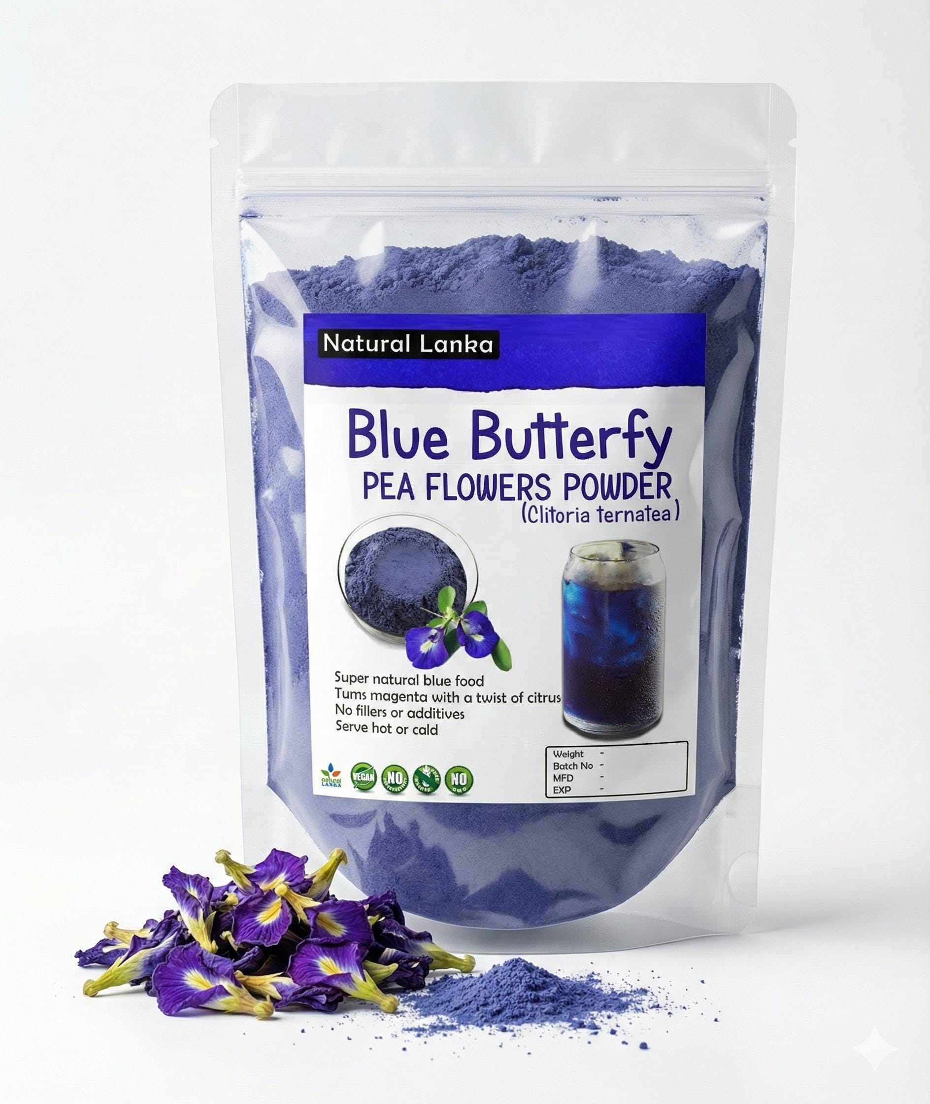 Butterfly Pea Flower Powder