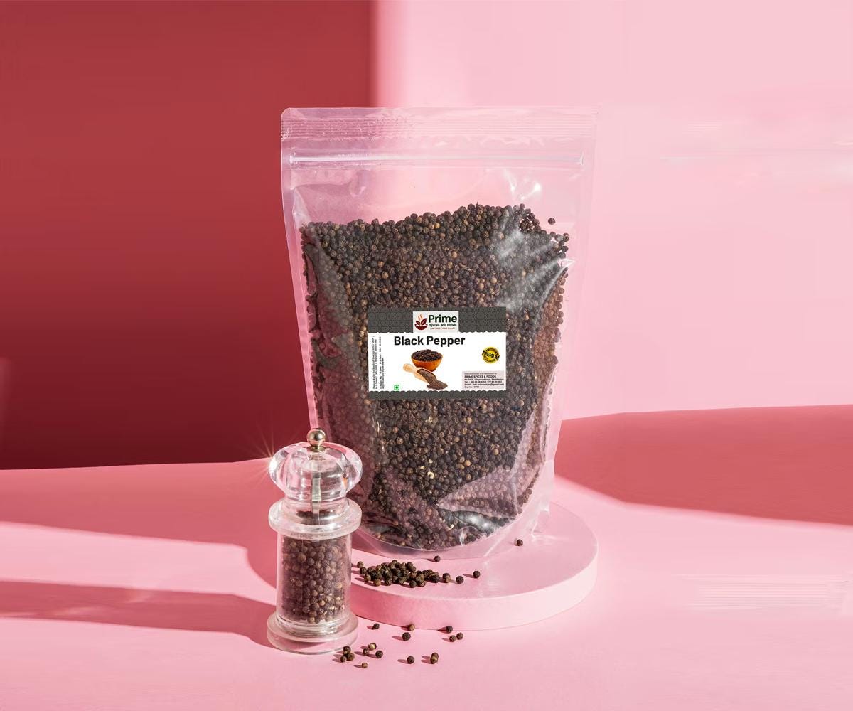 Black Pepper Whole Peppercorns