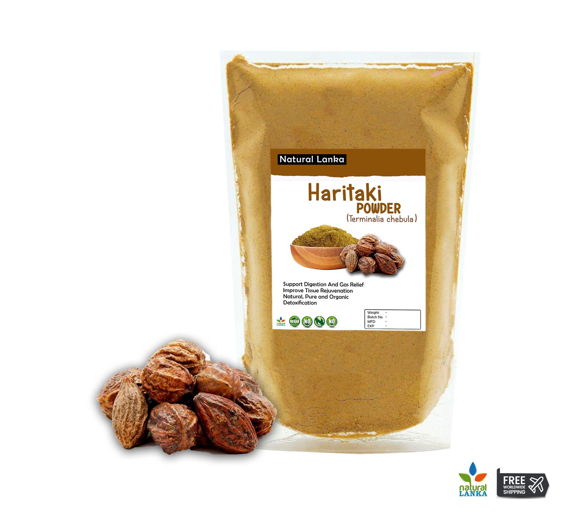 Organic Haritaki Powder