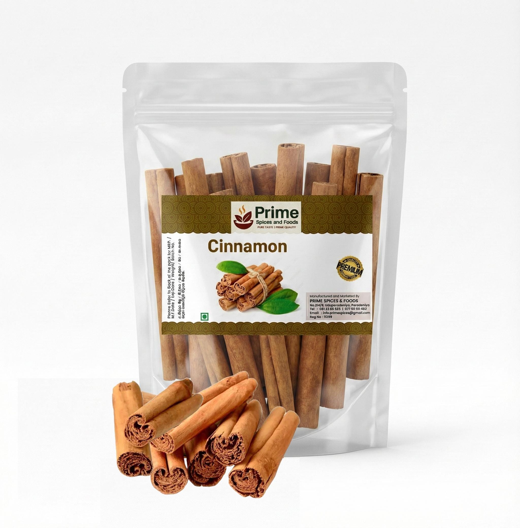 Ceylon Cinnamon Sticks Alba 3”