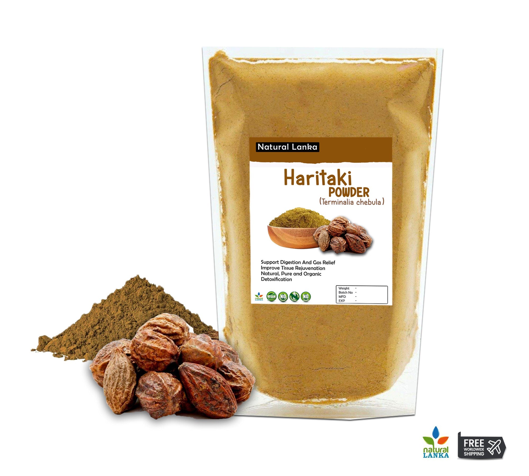 Organic Haritaki Powder