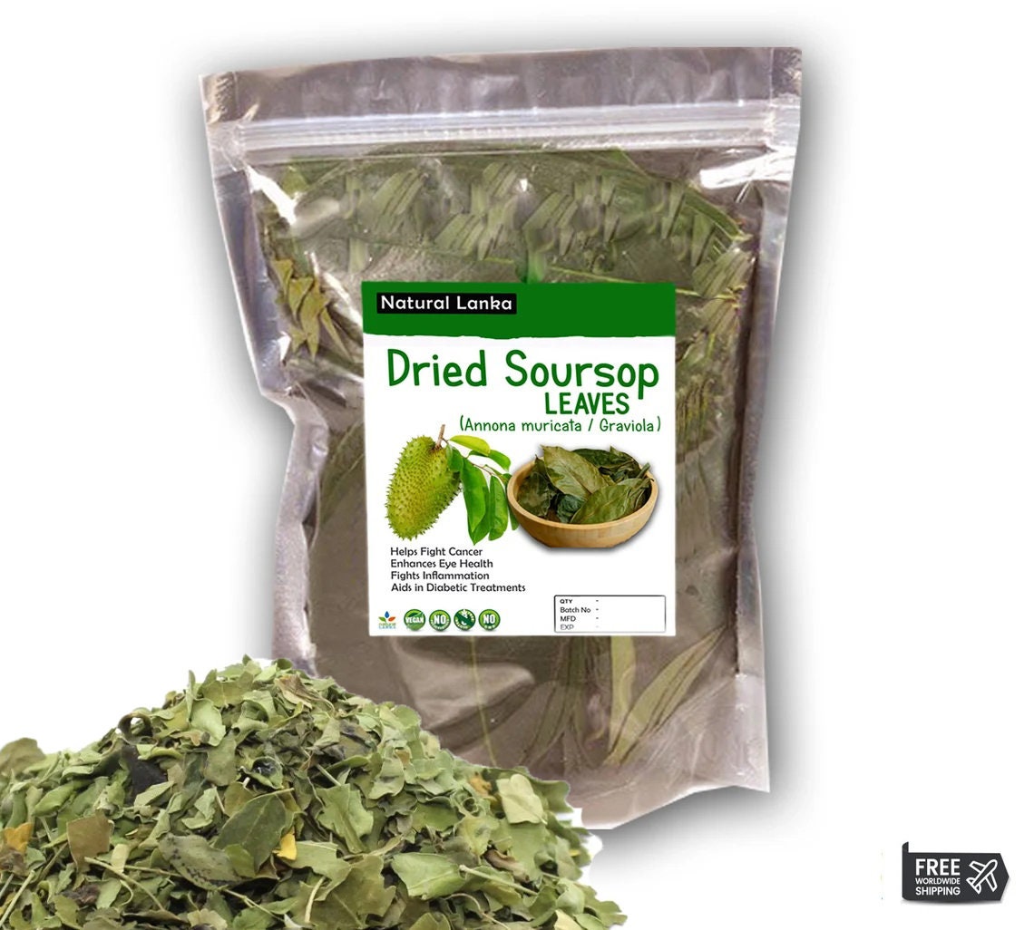 Crushed Soursop Leaves (Graviola)