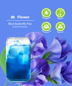 Organic Dried Butterfly Pea Flower Tea