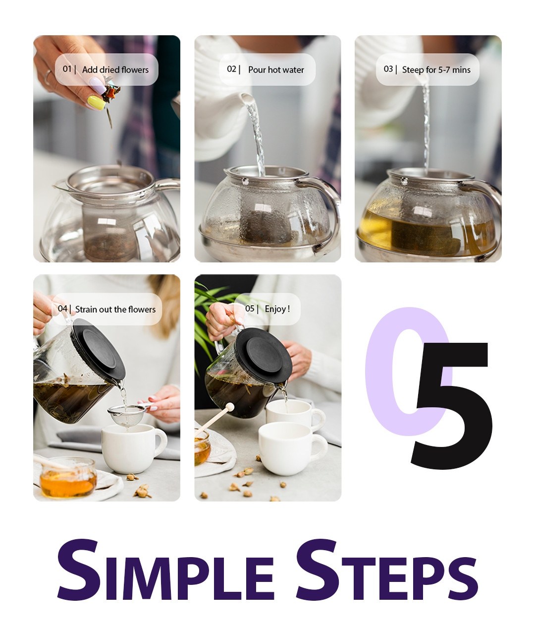 Sri lankan Blue Lotus Flowers