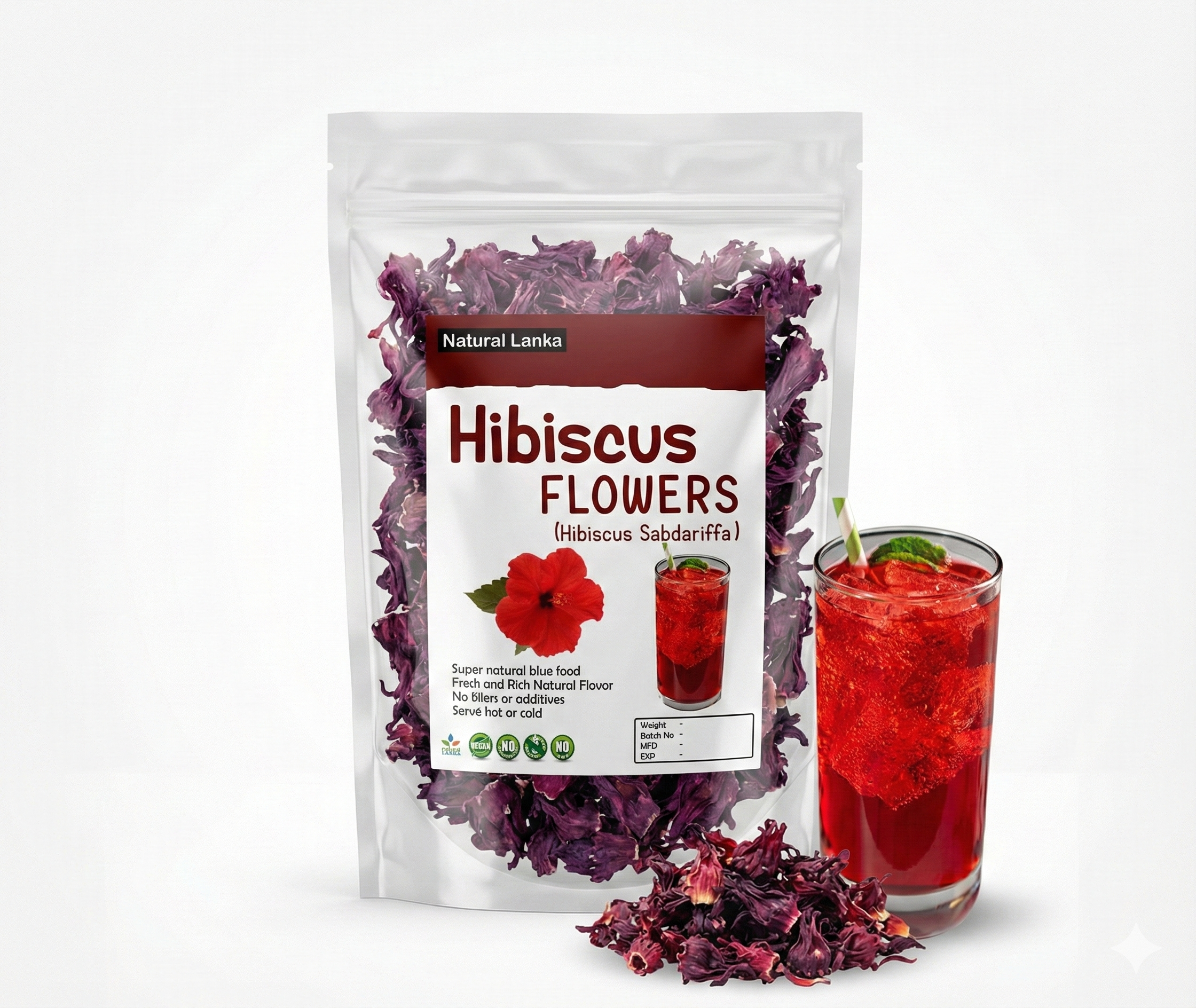 Organic Hibiscus Flower Tea