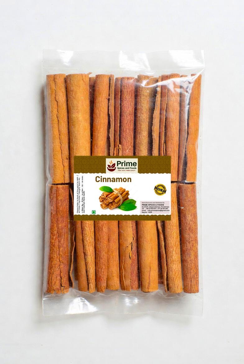 Ceylon Cinnamon Sticks Alba 3”