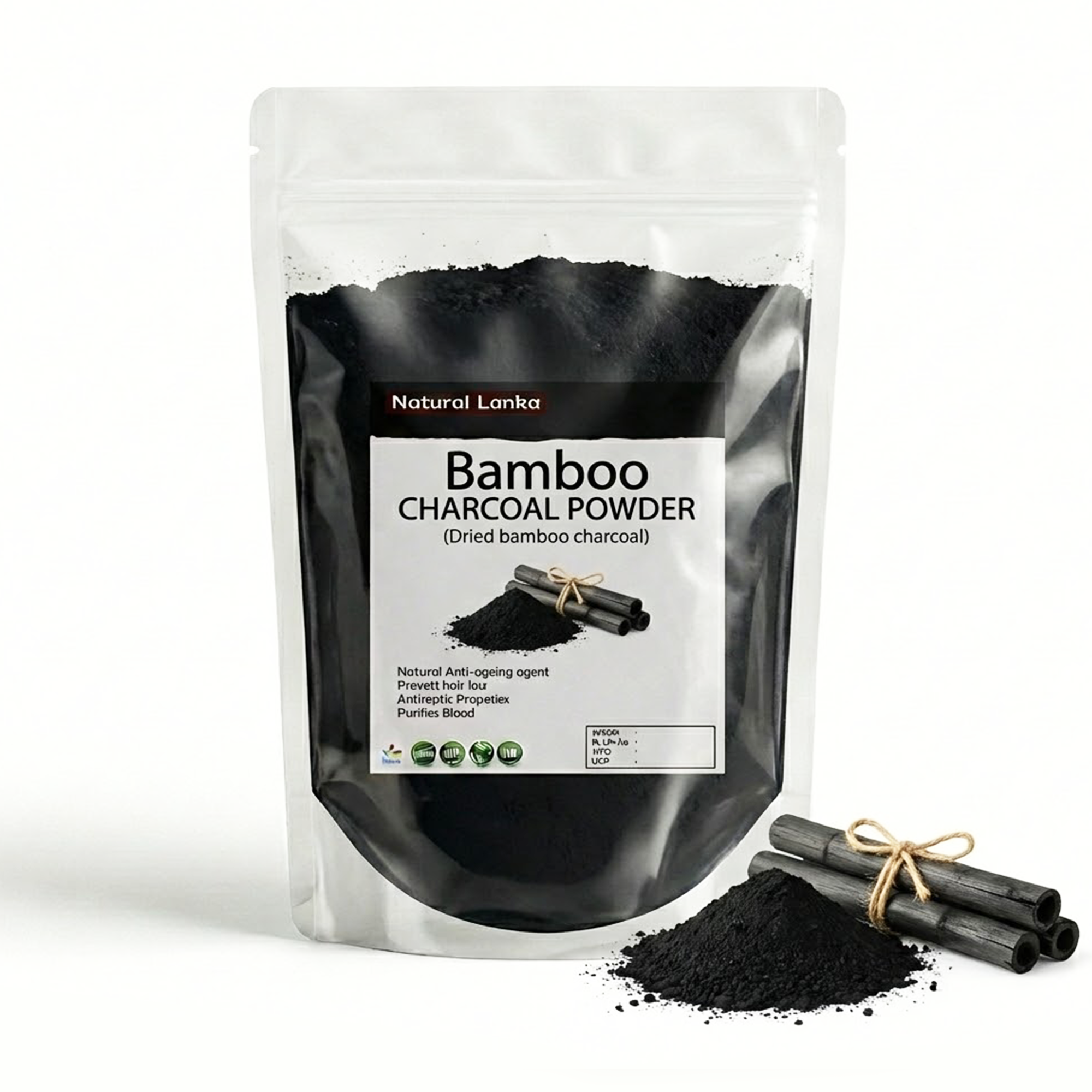 Activated Bamboo Charcoal Powder
