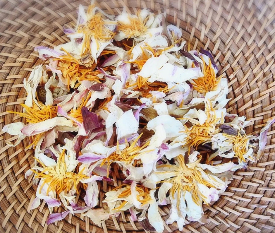 Organic White Lotus Flowers