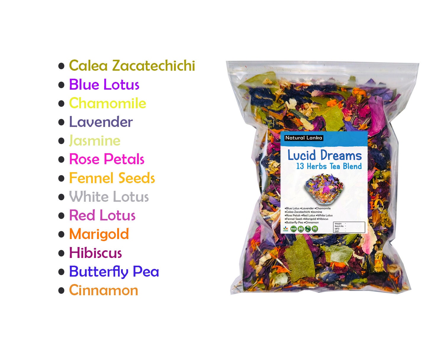 Lucid Dream Tea – 13 Herbs