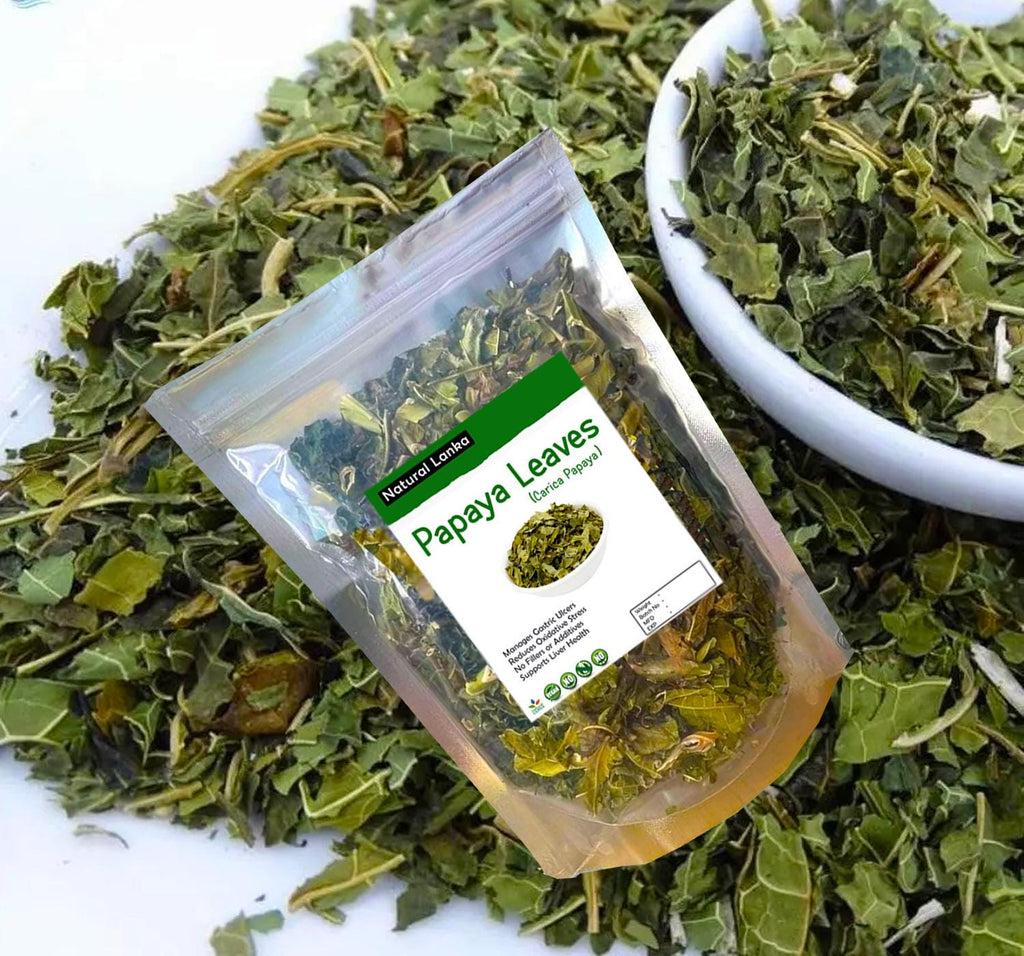 Organic Papaya Leaves - Crushed