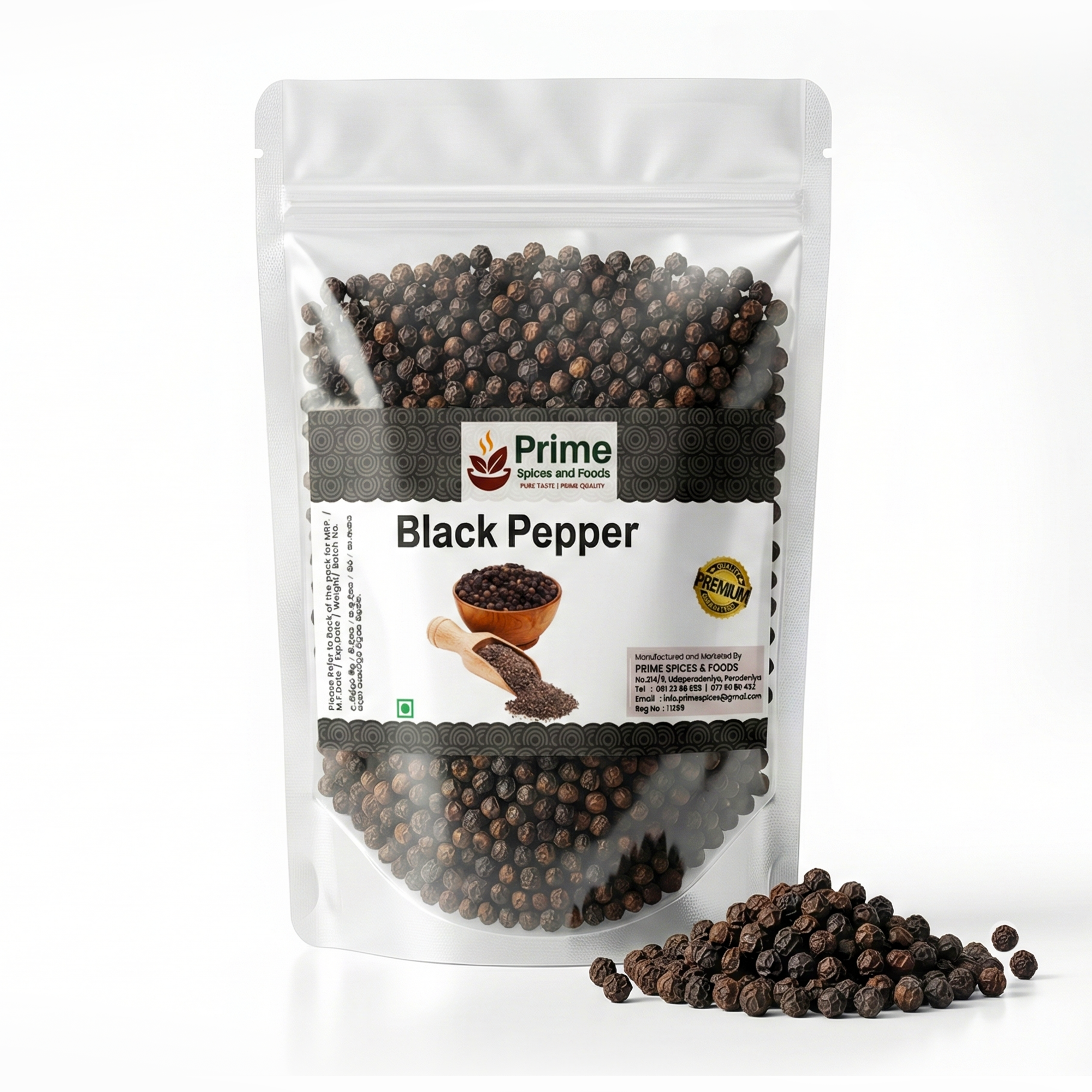 Black Pepper Whole Peppercorns