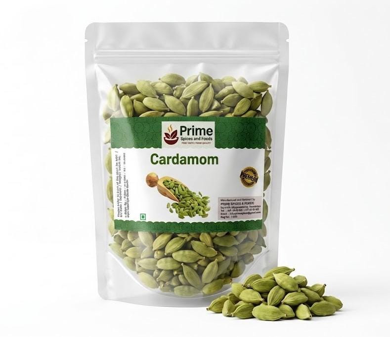 Cardamom Pods Green Spice