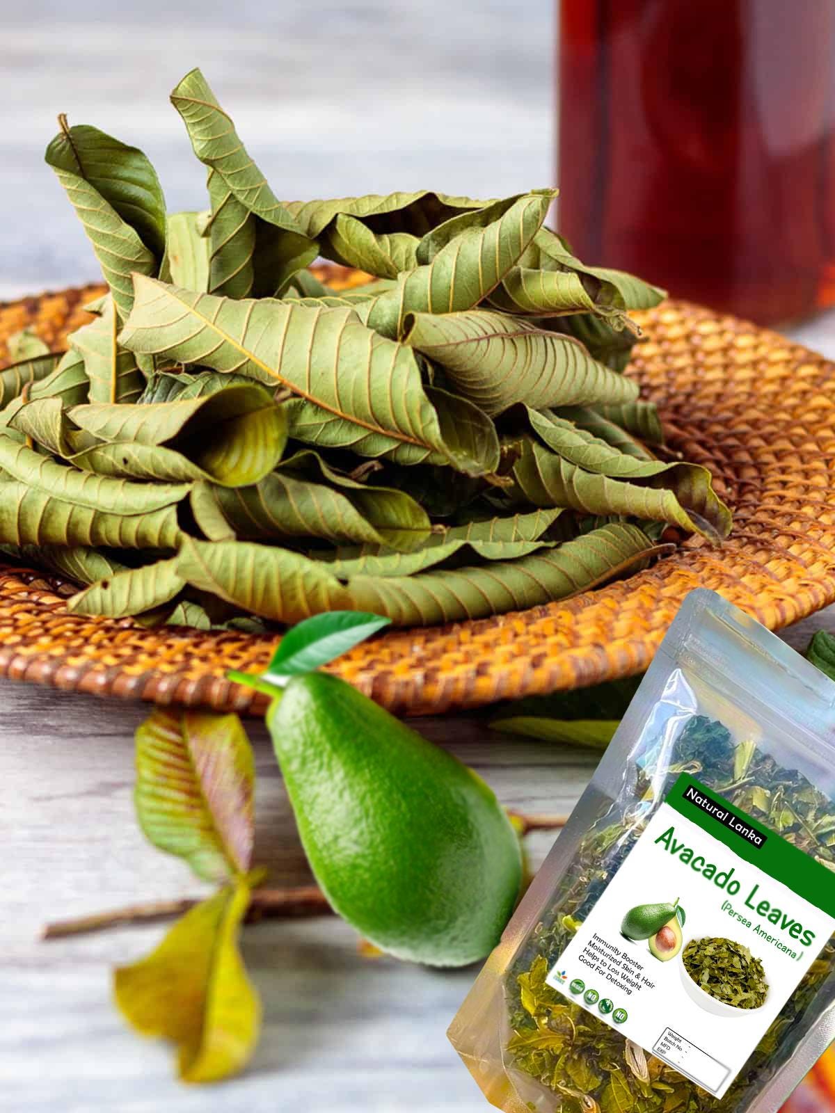 Organic Dried Avocado Leaves | Hojas De Aguacate for tea | Cut and Shifted | Persea americana