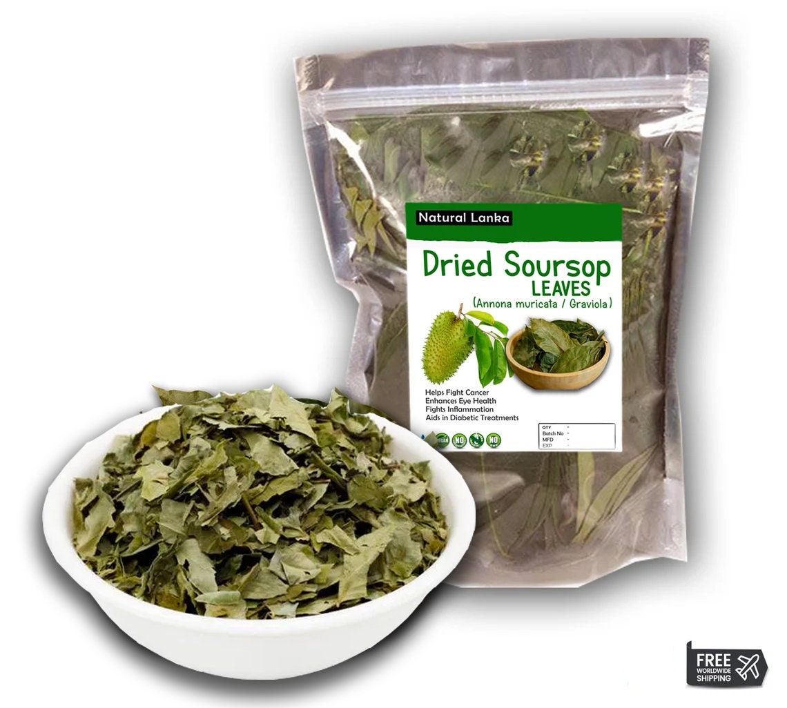 Crushed Soursop Leaves (Graviola)