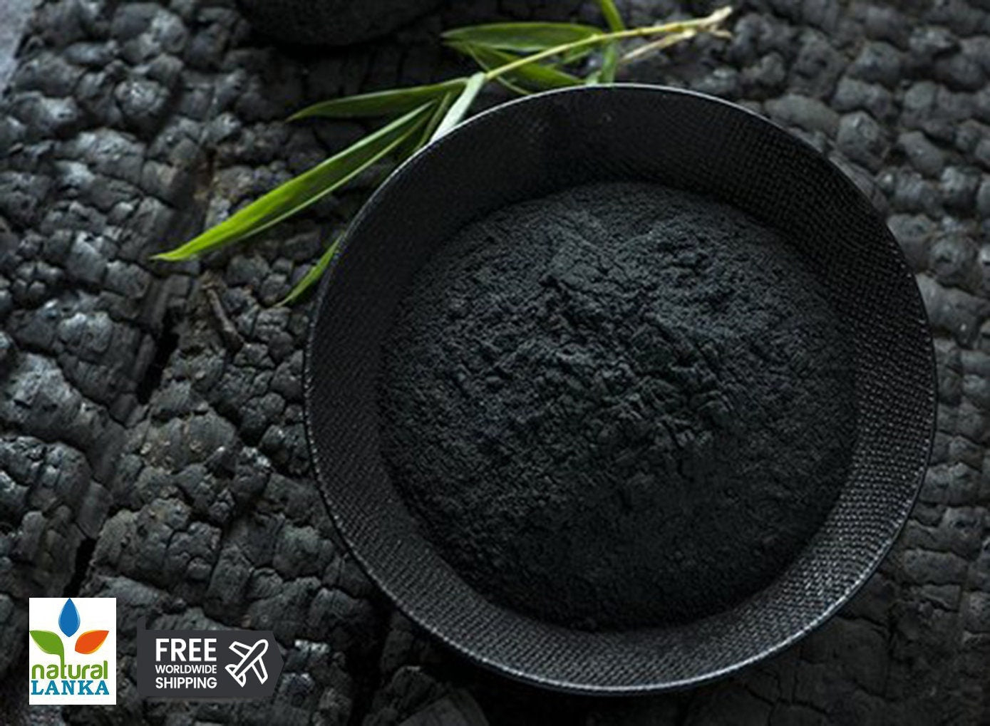 Activated Bamboo Charcoal Powder – Organic Teeth Whitening, Detox & Natural Air Purifier (100g)