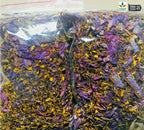 Blue Lotus Flowers  – Crushed