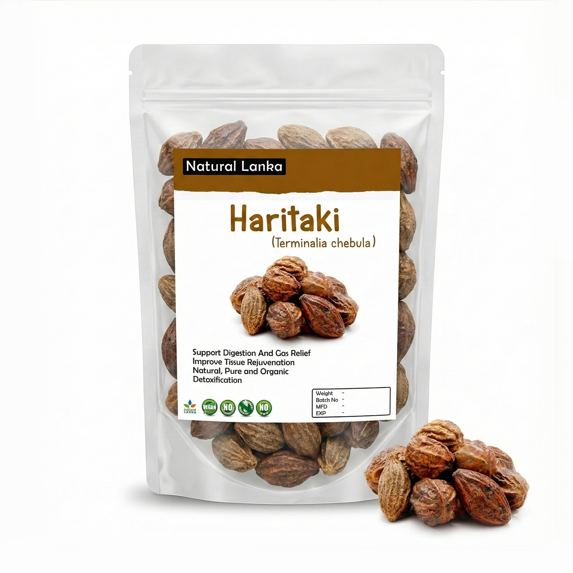 Organic Haritaki Seeds