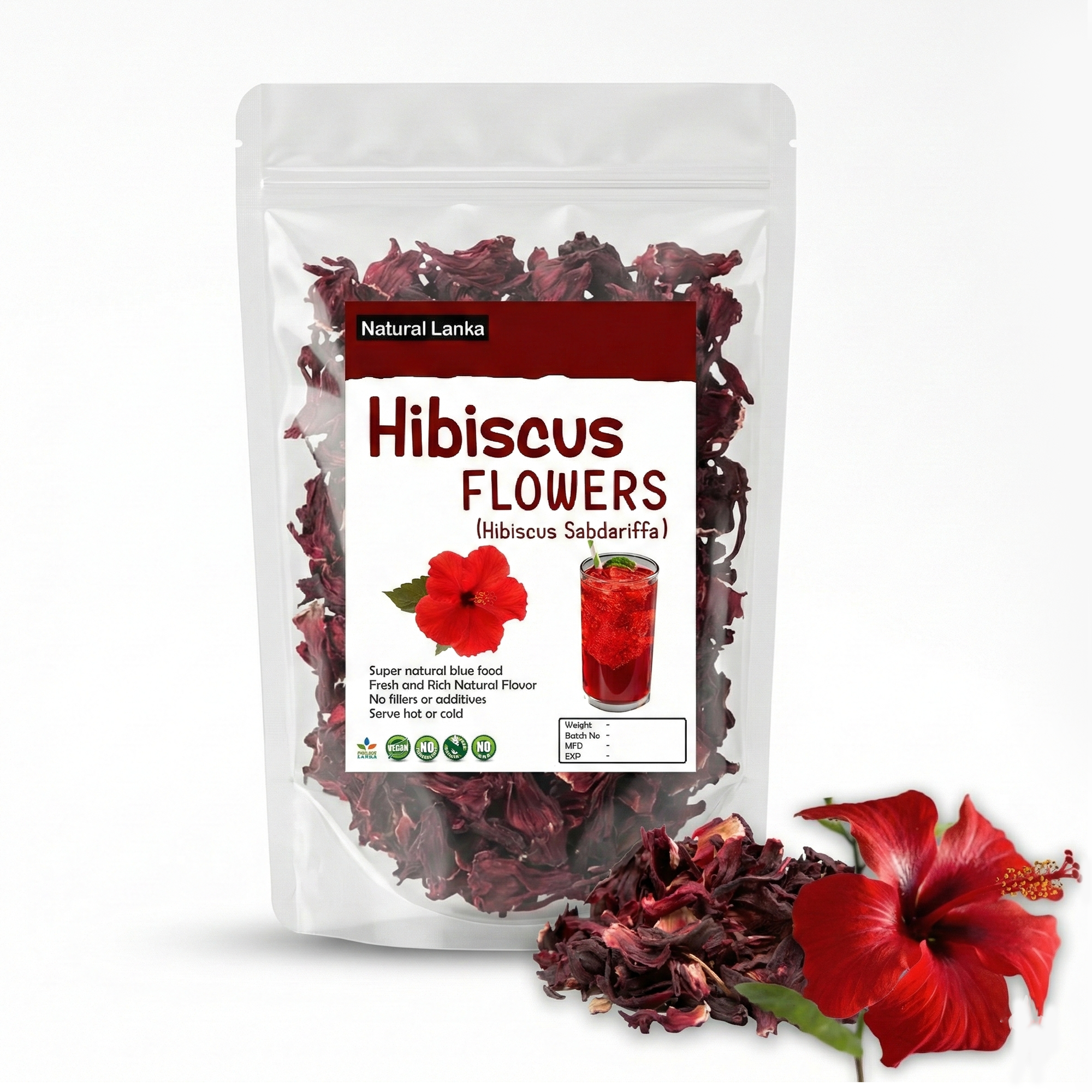 Organic Hibiscus Flower Tea