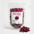 Organic Red Lotus Flowers