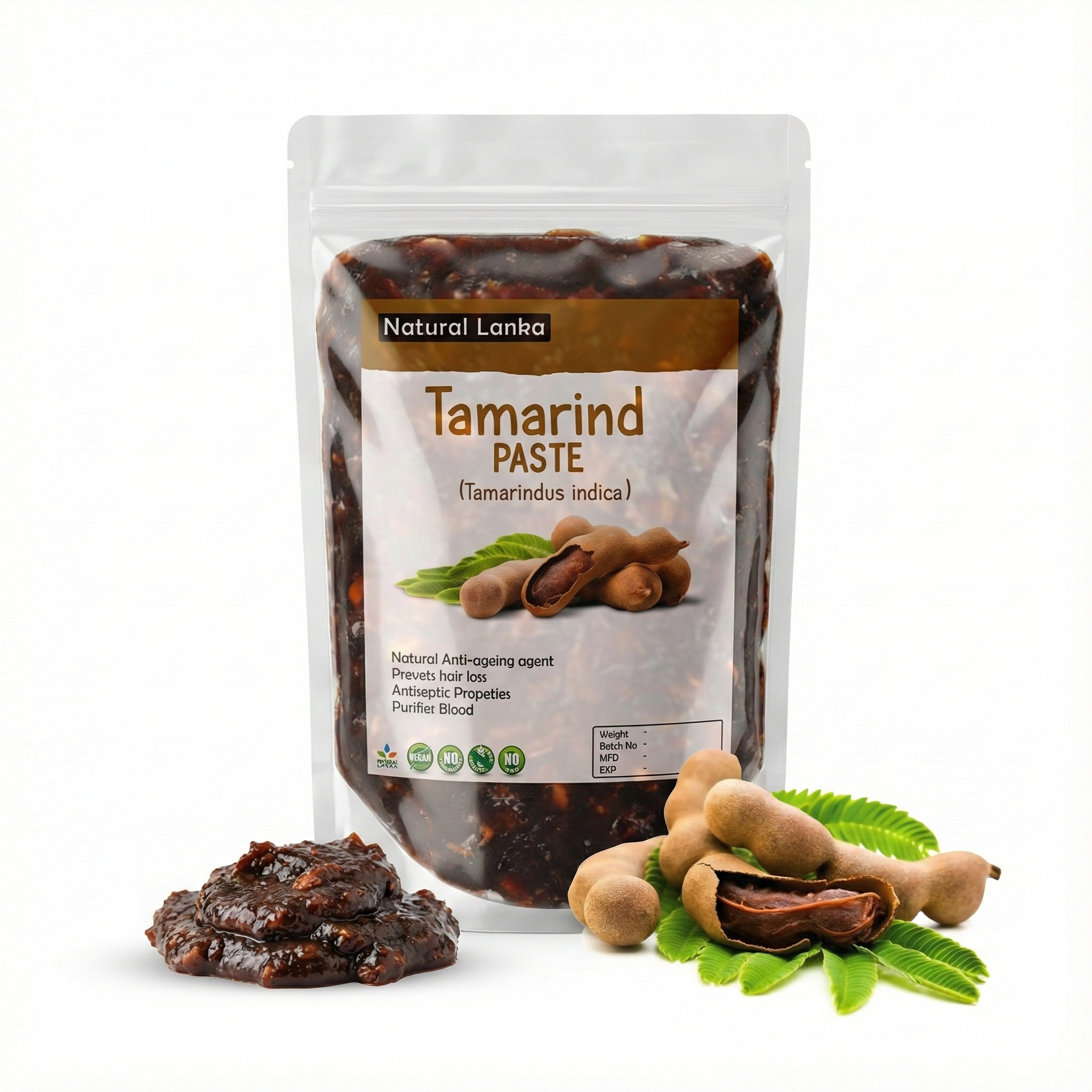 Organic Seedless Tamarind Paste